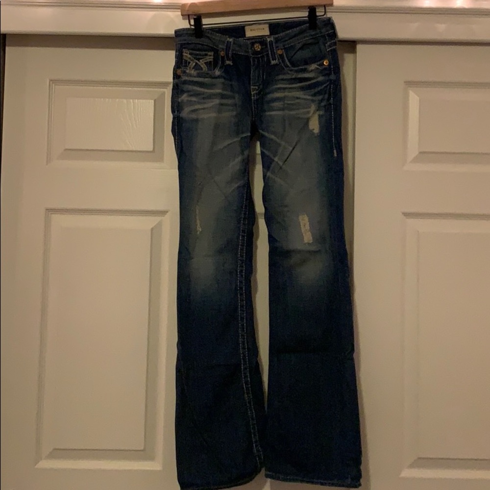 Boot cut jeans